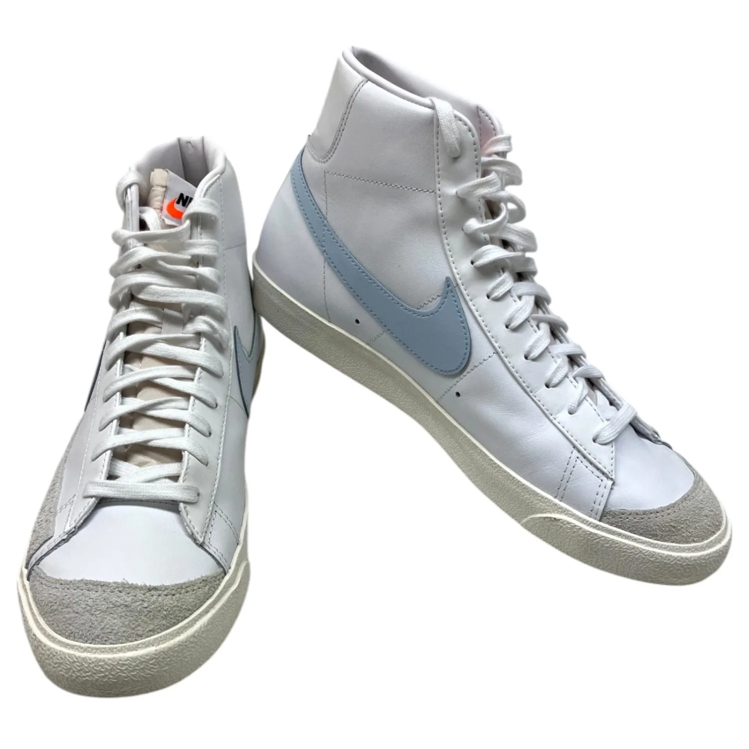 NEW Nike Blazer Mid '77 Vintage, White/Celestine Blue-Sail
